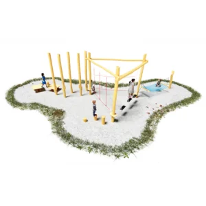 Motorikpfad Perseus in einem 3D-Rendering; Schräg-Seitenansicht